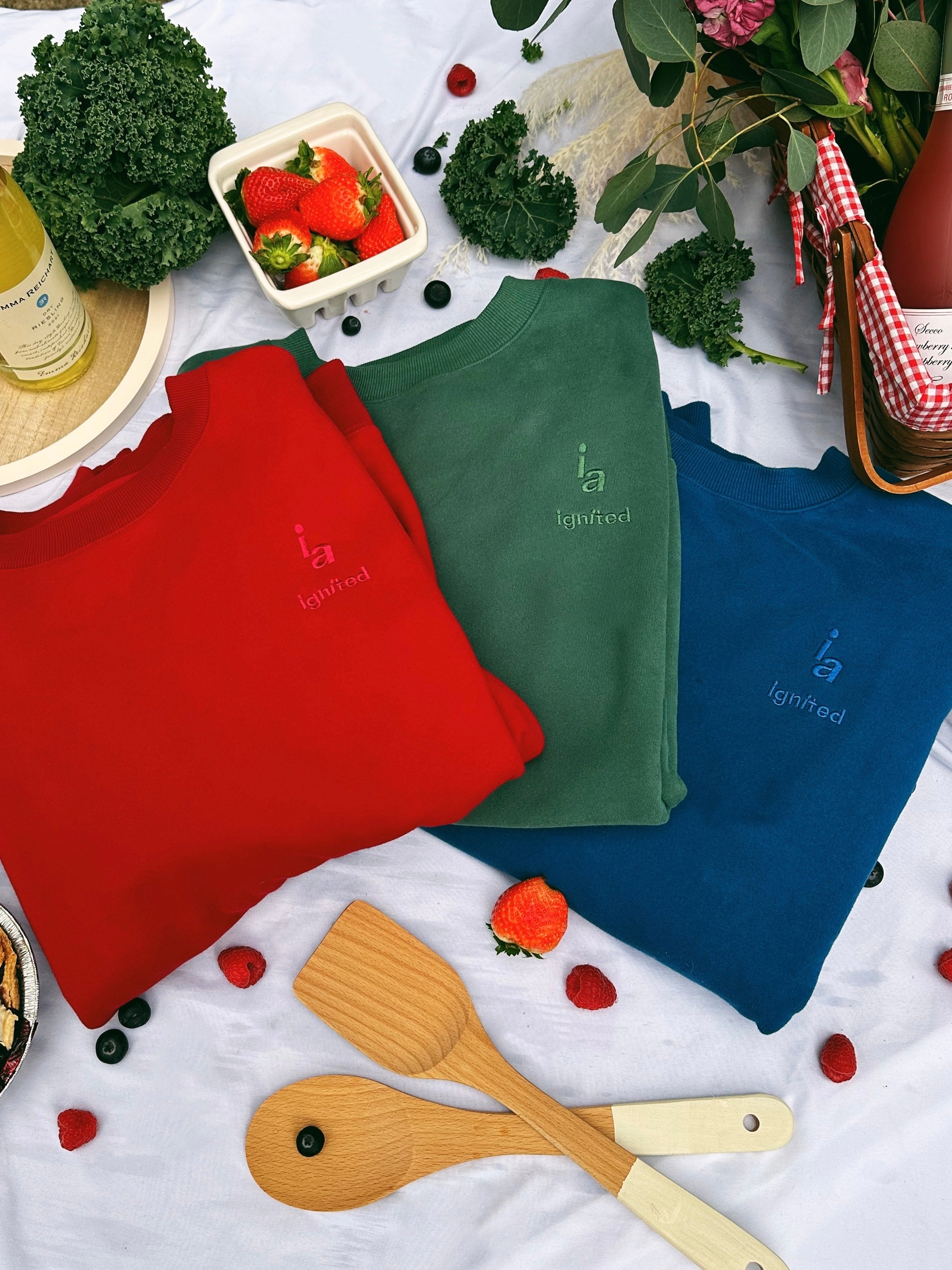 Raspberry Jam Crewneck